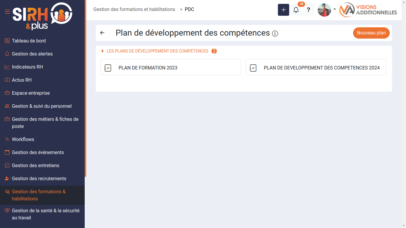 Gestion des Formations & Habilitations